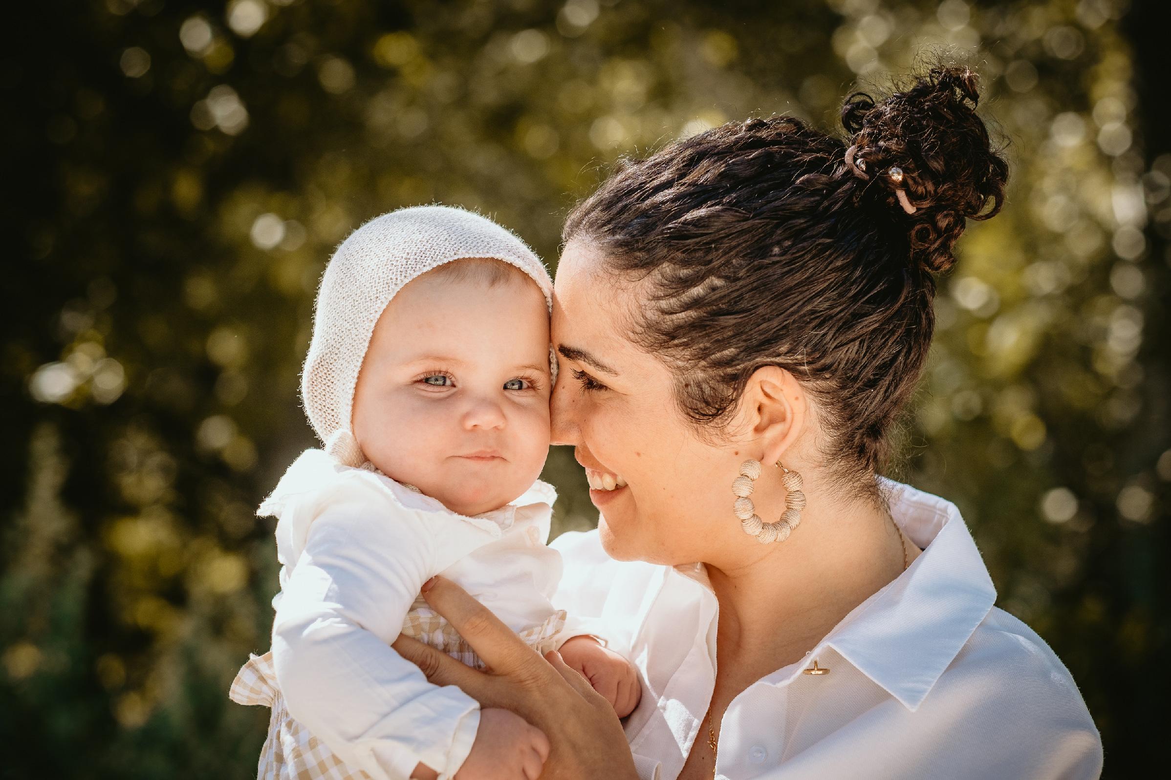 sesión bautizo recordatorio familia exterior natural familia bautismo