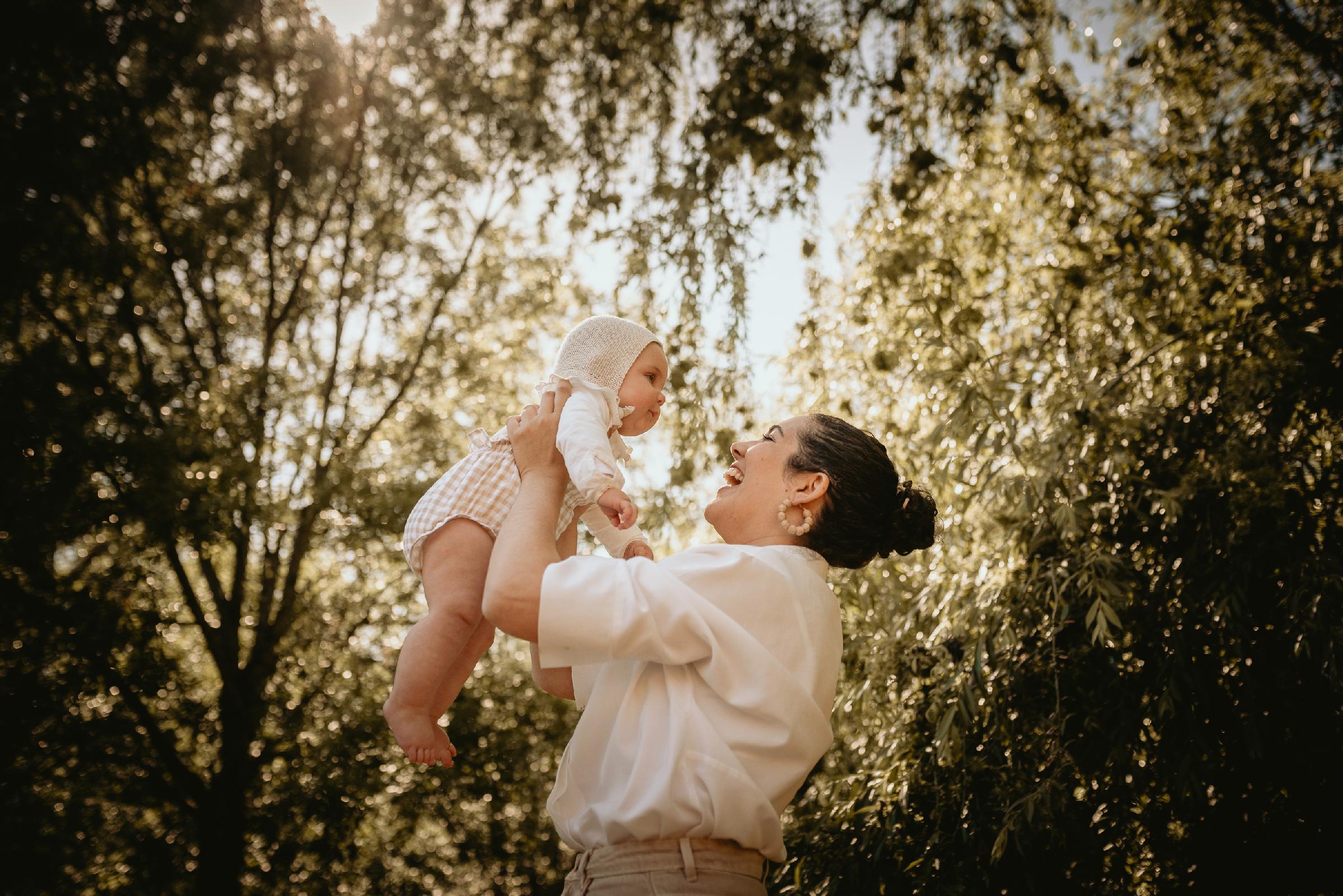 sesión de fotos bautizo bebé Zaragoza