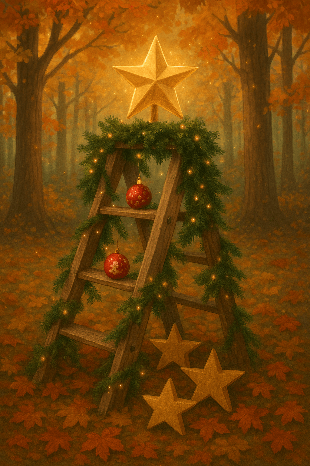 sesion navidad zaragoza fotografia veronica rodriguez fotos infantil familia natural exterior